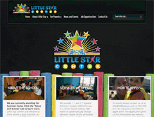 Tablet Screenshot of littlestarjax.com
